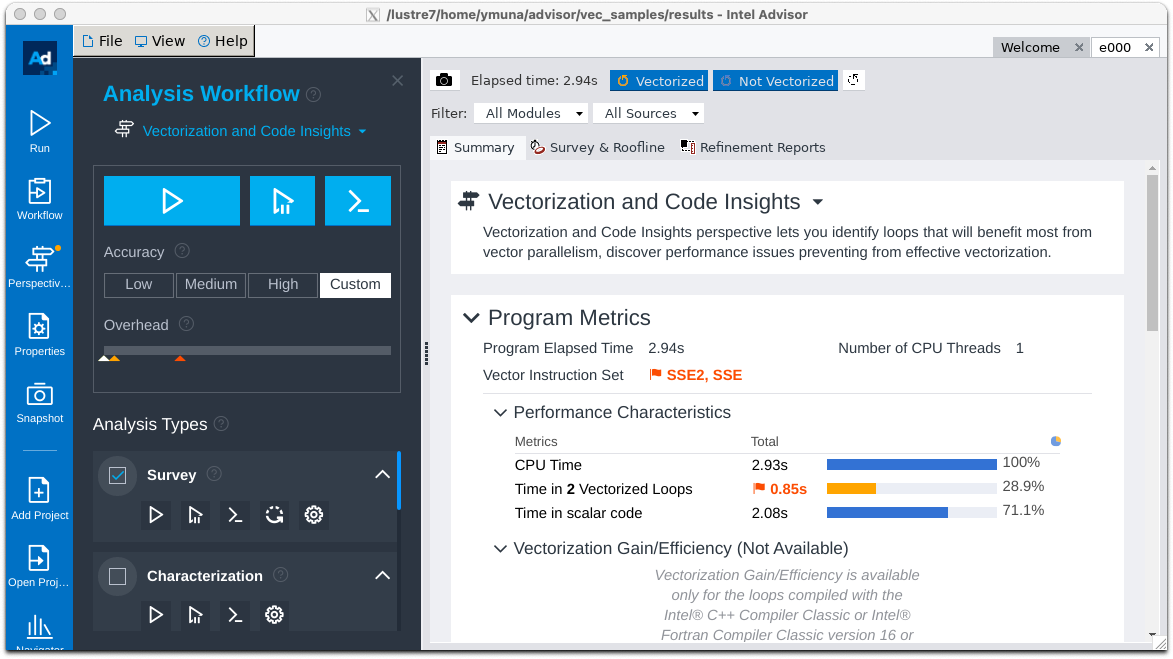 Advisor Analysis